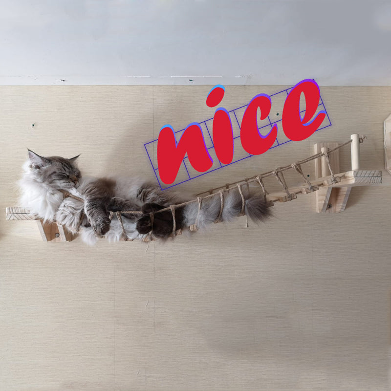 Pine Wall Cat Bridge, Khaki