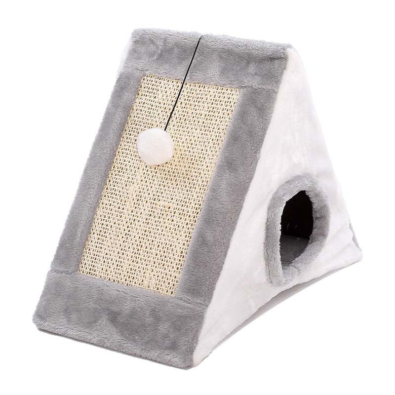 Triangle Cat Scratcher House