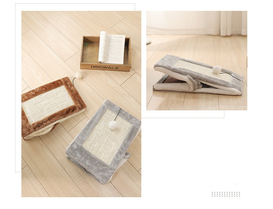 Triangle Cat Scratcher House