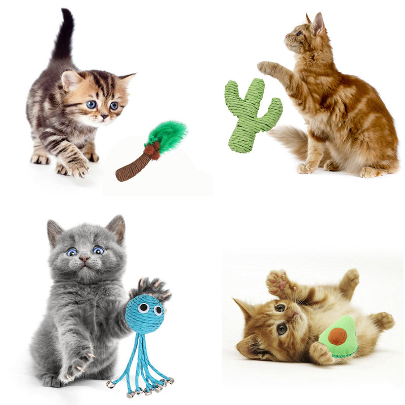 Paper Rope Cat Toy